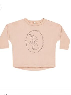 Quincy Mae Long Sleeve Tee - Bunny